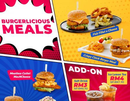Kenny Rogers ROASTERS Burgerlicious Meals
