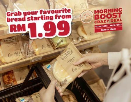 FamilyMart Morning Bread Promotion: Bread Starting from RM1.99! (valid until 24 October 2023)