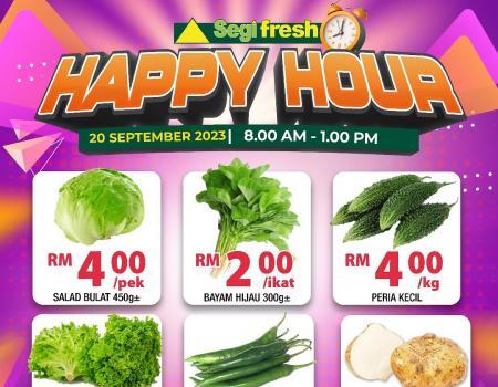 Segi Fresh Happy Hour Promotion (20 September 2023)