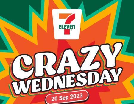 7-Eleven Crazy Wednesday Promotion: Snack & Drink Deals! (20 Sep 2023)