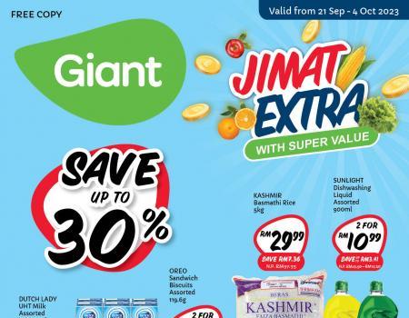 Giant Promotion Catalogue: Unbeatable Savings (21 Sep 2023 - 4 Oct 2023)