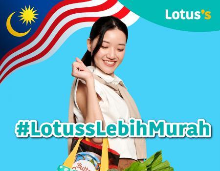 Lotus's Lebih Murah Promotion: Shop and Save! (published on 21 September 2023)