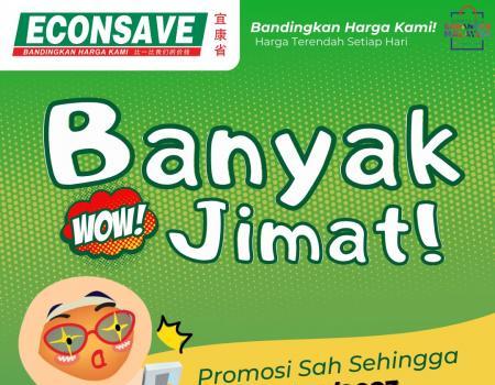 Econsave Banyak Jimat Promotion: Save Big on Everyday Essentials! (valid until 26 September 2023)