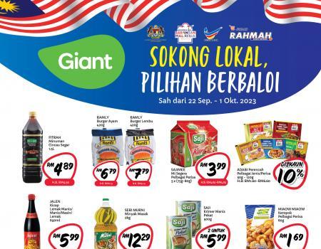 Giant Malaysian-Made Items Promotion (22 Sep 2023 - 01 Oct 2023)