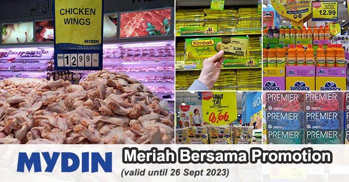 MYDIN OHMYDIN! Meriah Bersama Promotion (valid until 26 Sep 2023)
