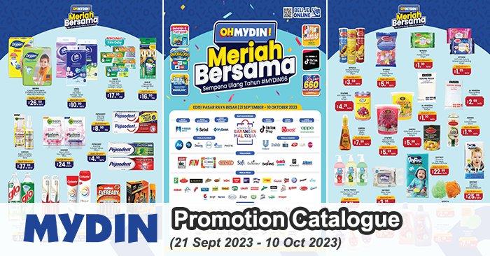 MYDIN Promotion Catalogue (21 Sep 2023 - 10 Oct 2023)
