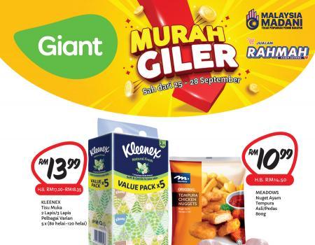 Giant Murah Giler Promotion (25 Sep 2023 - 28 Sep 2023)