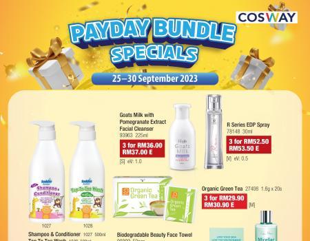 Cosway Payday Bundle Promotion (25 Sep 2023 - 30 Sep 2023)