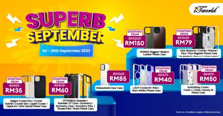 iTworld iPhone 14 Series Casing Clearance Sale (1 Sep 2023 - 30 Sep 2023)