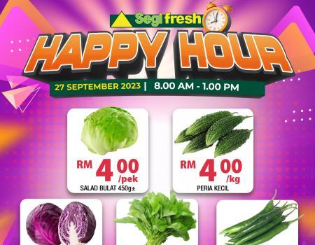 Segi Fresh Happy Hour Promotion (27 Sep 2023)