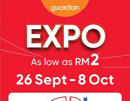 Guardian Expo Sale As Low As RM2 at City Mall (26 Sep 2023 - 08 Oct 2023)