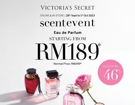 Victoria's Secret Scent Event Sale Save Up To 46% (28 Sep 2023 - 1 Oct 2023)