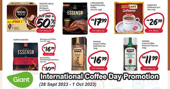 Giant International Coffee Day Promotion (28 Sep 2023 - 1 Oct 2023)