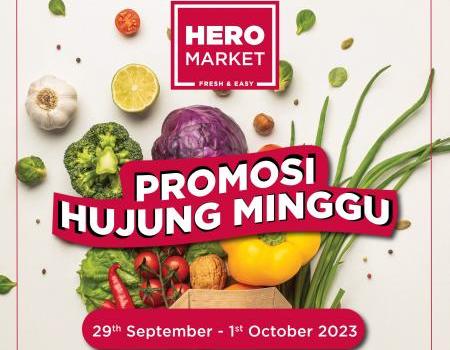 HeroMarket Weekend Promotion (29 September 2023 - 1 October 2023)