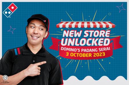 Domino's Pizza Padang Serai Opening Promotion