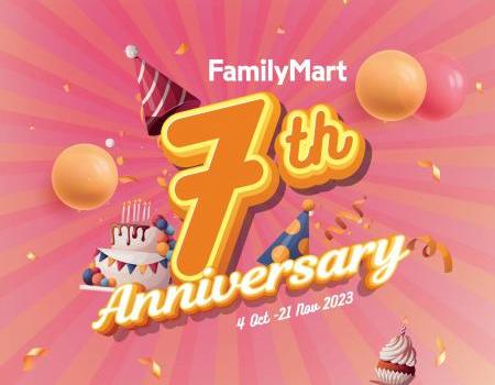 FamilyMart 7th Anniversary Promotion (4 October 2023 - 21 November 2023)