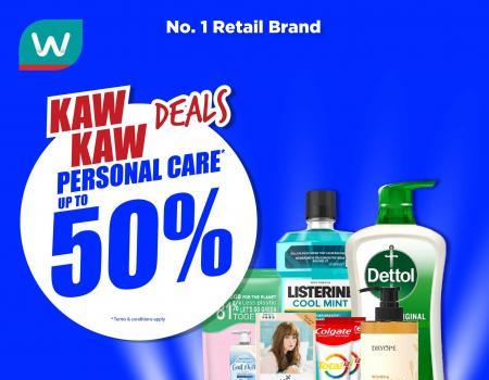 Watsons Promotion: Personal Care & Fragrance Up To 50% OFF (5 October 2023 - 9 October 2023)