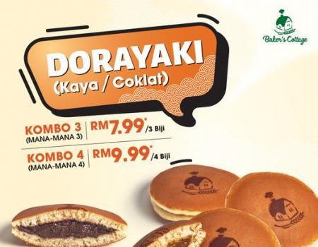 Baker's Cottage Promotion: Dorayaki 3 for RM7.99 / 4 for RM9.99