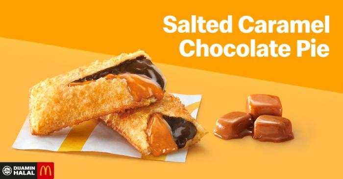 McDonald's Salted Caramel Chocolate Pie