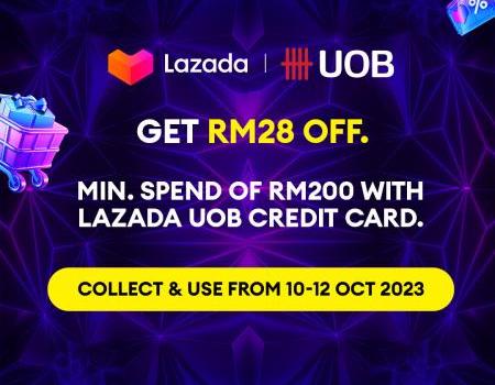 Lazada 10.10 Sale: UOB & Maybank Cardholder Offers (10 Oct 2023 - 12 Oct 2023)