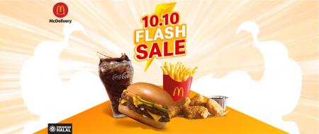 McDonald's McDelivery 10.10 Sale (10 Oct 2023 - 15 Oct 2023)
