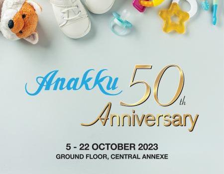SOGO Shah Alam Anakku 50th Anniversary Sale (5 Oct 2023 - 22 Oct 2023)