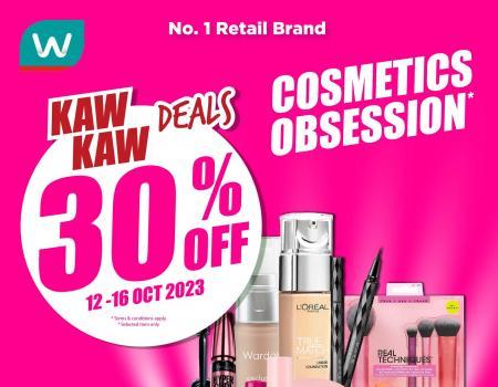 Watsons Cosmetics Promotion (12 October 2023 - 16 October 2023)