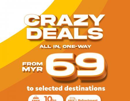 Firefly Airlines Crazy Deals All In, One Way from MYR69 (valid until 22 Oct 2023)