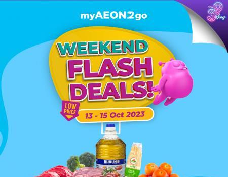 AEON myAEON2go Weekend Promotion (13 Oct 2023 - 15 Oct 2023)