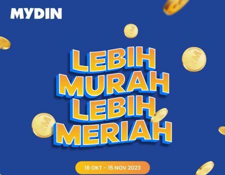MYDIN Promotion (16 October 2023 - 15 November 2023)