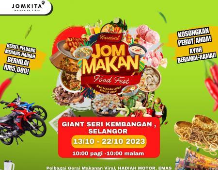 Giant Seri Kembangan Jom Makan Food Fest (13 October 2023 - 22 October 2023)