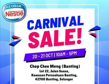 Nestle Ice Cream Carnival Sale at Banting (20 Oct 2023 - 21 Oct 2023)
