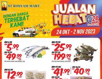 ST Rosyam Mart Promotion (24 October 2023 - 2 November 2023)
