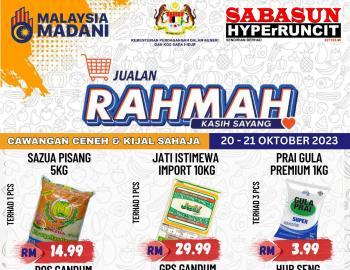 Sabasun Ceneh & Kijal Jualan Rahmah Promotion (20 Oct 2023 - 21 Oct 2023)