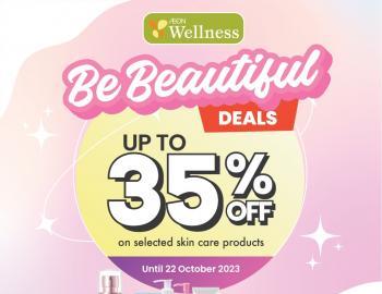 AEON Wellness Skincare Products Promotion Up To 35% OFF (valid until 22 Oct 2023)