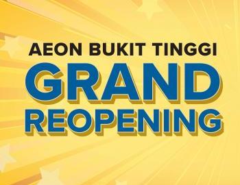 Harvey Norman AEON Bukit Tinggi Grand Reopening Promotion (20 Oct 2023 - 31 Oct 2023)