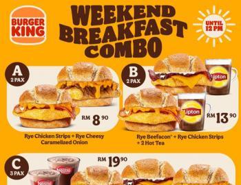 Burger King Weekend Breakfast Combo