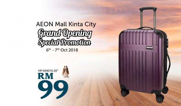 The Travel Store Grand Opening Special Promotion at AEON Mall Kinta City (6 October 2018 - 7 October 2018)