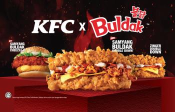 KFC Samyang Buldak Double Down & Cheezilla
