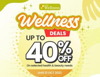 AEON Wellness Health & Beauty Products Promotion Up To 40% OFF (valid until 31 Oct 2023)