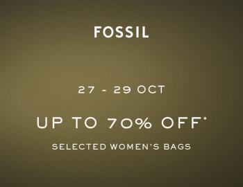 Fossil Women's Bag Sale Up To 70% at Johor Premium Outlets (27 Oct 2023 - 29 Oct 2023)