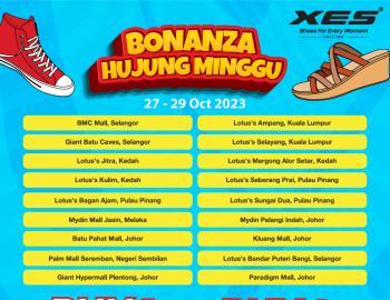 XES Shoes Weekend Bonanza Sale (27 Oct 2023 - 29 Oct 2023)