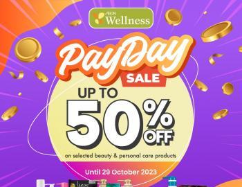 AEON Wellness Beauty & Personal Care Products Payday Sale Up To 50% OFF (valid until 29 Oct 2023)