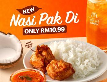 McDonald's New Nasi Pak Di: Home-Cooked Flavors at Just RM10.99