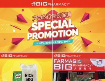 BIG Pharmacy Alam Avenue Special Promotion (2 Nov 2023 - 5 Nov 2023)