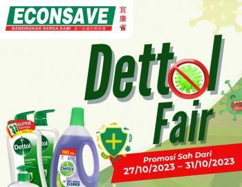 Econsave Dettol Fair Promotion (27 Oct 2023 - 31 Oct 2023)