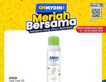 MYDIN Fantastic Promotion: Great Deals on Shampoo, Body Wash, Perfumes, and More (27 October 2023 - 29 October 2023)