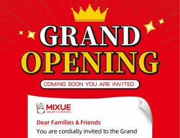 MIXUE AEON Taman Equine Grand Opening Promotion (28 Oct 2023 - 29 Oct 2023)