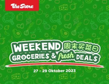 The Store Promotion Weekend Groceries & Fresh Deals (27 October 2023 - 29 October 2023)