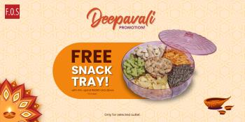 F.O.S Deepavali 2023 Promotion FREE Snack Tray